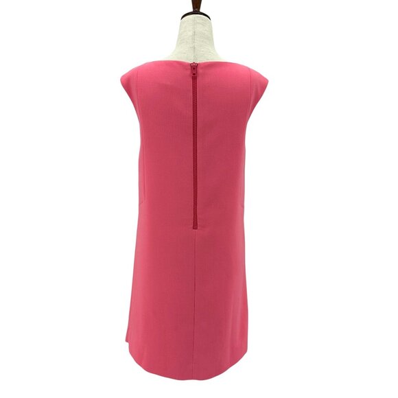 Kate Spade Womens XS Dress Shift Neon Pink Mini Cap Sleeve Party Cocktail - Picture 4 of 7